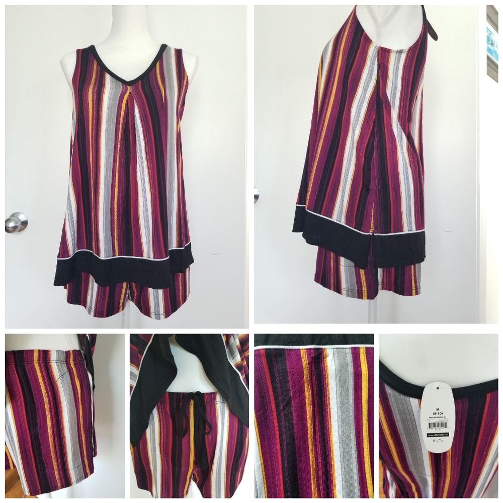 NWT Secret Treasures Tank and Boxer PJ Set